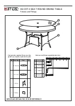 Предварительный просмотр 3 страницы MAZE ASCOT Assembly Instructions