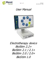 Mazet Sante Biostim 1.0 User Manual preview