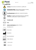 Preview for 6 page of Mazet Sante Biostim 1.0 User Manual