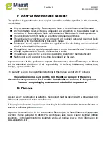 Preview for 38 page of Mazet Sante Biostim 1.0 User Manual