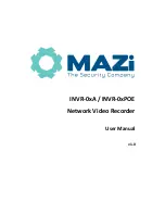 Mazi INVR-0xA User Manual предпросмотр