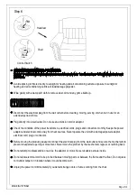 Предварительный просмотр 3 страницы MAZIN FURNITURE 9204CC-2PW Assembling Instructions