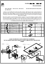 MAZIN FURNITURE TUXEDO 7382-30GN Assembly Instructions preview