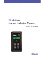 Mazur Instruments PRM-8000 Quick Start Manual предпросмотр