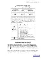 Preview for 3 page of Mazur Instruments PRM-8000 Quick Start Manual