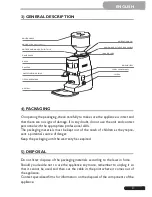 Предварительный просмотр 3 страницы Mazzer COFFEE GRINDER MAJOR User Manual