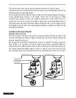 Предварительный просмотр 6 страницы Mazzer COFFEE GRINDER MAJOR User Manual