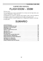 Предварительный просмотр 59 страницы Mazzoni FLASH 650M Use And Maintenance Manual