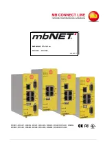 Preview for 1 page of MB Connect Line mbNET MDH 810 Manual