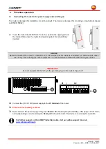 Preview for 21 page of MB Connect Line mbNET MDH 810 Manual