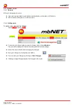 Preview for 96 page of MB Connect Line mbNET MDH 810 Manual