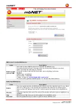 Preview for 133 page of MB Connect Line mbNET MDH 810 Manual