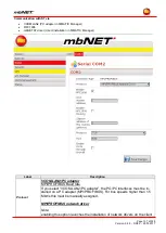 Preview for 137 page of MB Connect Line mbNET MDH 810 Manual