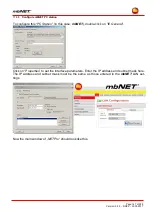 Preview for 147 page of MB Connect Line mbNET MDH 810 Manual