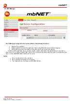 Preview for 188 page of MB Connect Line mbNET MDH 810 Manual