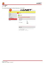 Preview for 214 page of MB Connect Line mbNET MDH 810 Manual