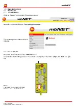 Preview for 220 page of MB Connect Line mbNET MDH 810 Manual