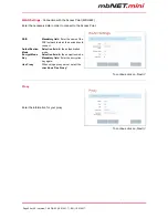 Preview for 50 page of MB Connect Line mbNET.mini User Manual