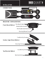 Предварительный просмотр 3 страницы MB QUART Car Tweeter DTK-30 Installation Manual