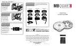 Preview for 2 page of MB QUART DISCUS DK1-113 Quick Start Installation Manual