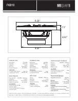 Preview for 5 page of MB QUART FORMULA FKB113 User Manual