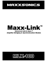 Предварительный просмотр 1 страницы MB QUART MAXX-LINK MLX-100 User Manual