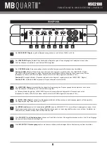 Preview for 6 page of MB QUART MB QUART Nano NSC 2100 Installation Manual