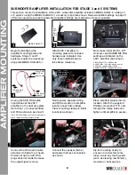 Preview for 8 page of MB QUART MBQX-STG3-1 Installation Manual