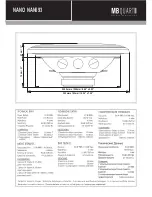 Preview for 5 page of MB QUART Nano NAN116 Owner'S Manual