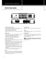 Предварительный просмотр 4 страницы MB QUART Nautic NAA 665 Installation And Operation Manual