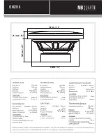 Предварительный просмотр 4 страницы MB QUART ONYX ONX110 User Manual