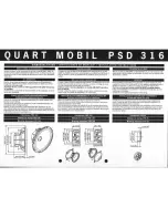 MB QUART PSD 316 Installation Instructions Manual preview