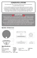 Preview for 2 page of MB QUART QSE-216 Quick Start Manual