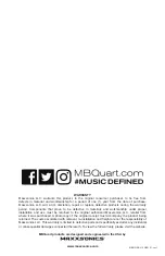 Preview for 11 page of MB QUART QSE-216 Quick Start Manual