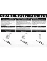 Preview for 2 page of MB QUART Quart Mobil PSD 216 Installation Instructions Manual