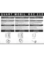 MB QUART Quart Mobil RSC 210 Installation Instructions предпросмотр