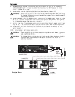 Предварительный просмотр 8 страницы MB QUART RAA2400 Installation And Operation Manual