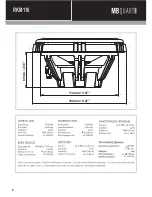 Preview for 5 page of MB QUART RCM213 User Manual