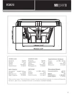 Preview for 8 page of MB QUART RCM213 User Manual