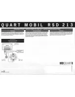 Preview for 4 page of MB QUART RSD 213 Installation Instructions