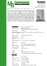 MB Systemtechnik CO2-A 100 2 Manual preview