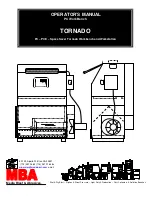 Preview for 1 page of MBA TORNADO Operator'S Manual