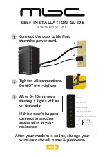 Preview for 1 page of MBC HITRON 4582 Installation Manual