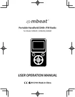 Preview for 2 page of mbeat DAB02B Operation Manual