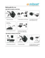 Preview for 3 page of mbeat USB-TAPE02 Manual