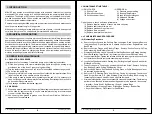 Предварительный просмотр 2 страницы MBH SP-7 Instruction, Installation, Operation And Maintenance Manual