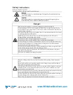 Preview for 3 page of MBM 207M Operation Manual