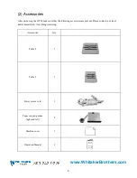 Preview for 6 page of MBM 207M Operation Manual