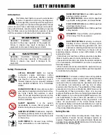 Preview for 4 page of MBM 6020001 Operator'S Safety And Service Manual