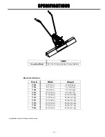 Preview for 6 page of MBM 6020001 Operator'S Safety And Service Manual